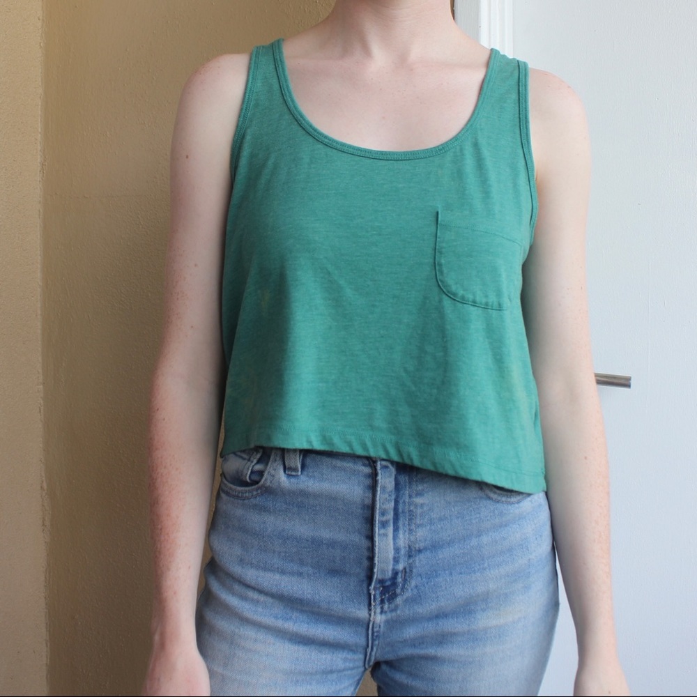 American Eagle Cropped Tank